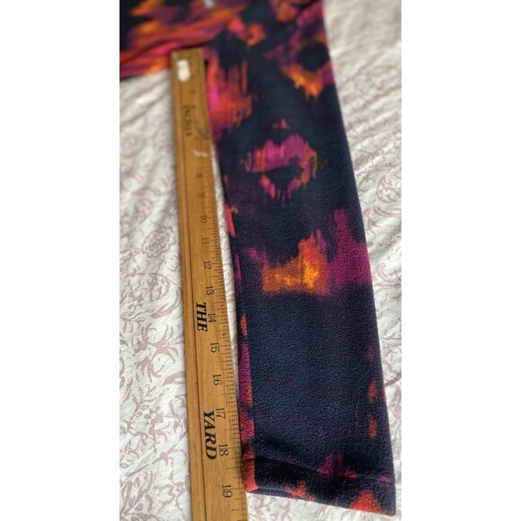 COLUMBIA Ali Peak Pullover Fleece Hoodie Dark Nocturnal Folk Blur Womens XS - Picture 5 of 13